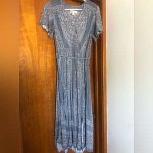 Blue, Knox Rose, Size Medium